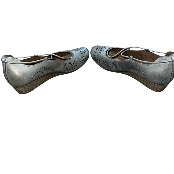 ROCKPORT Women's Cobb Hill Judson Cross Wedge Nubuck Leather Finish Size 8 - Picture 4 of 6